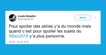 #Bac2018 : les meilleurs tweets de cette première matinée de philosophie