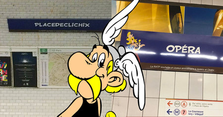 Astérix envahit le métro parisien pour ses 60 ans