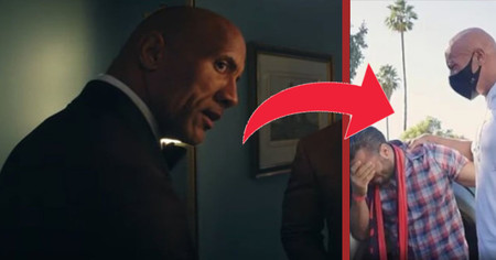 Red Notice : Dwayne Johnson offre ce cadeau à 100 000 dollars à un fan (vidéo)