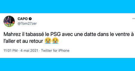 Ligue des Champions : la débandade du PSG face à Manchester City moquée sur les réseaux sociaux (35 tweets)