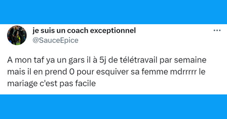 Top 20 des tweets les plus drôles sur le télétravail, la belle vie