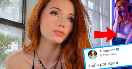 Amouranth : la streameuse Twitch consternée en découvrant ce cosplay d'elle particulièrement glauque