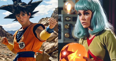 Dragon Ball Z : 18 images inspirées d'un film des années 70