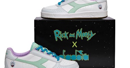 Diadora lance deux paires de sneakers Rick & Morty en édition limitée