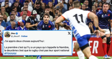 Coupe du Monde de Rugby : top 15 des tweets les plus drôles sur France-Namibie