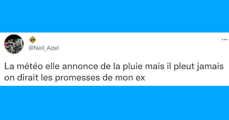 Top 20 des tweets les plus drôles sur la pluie, parce qu'il y en a marre du soleil