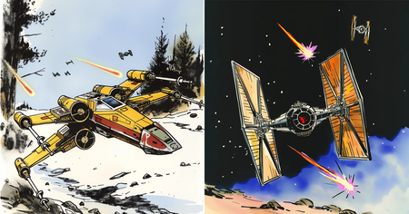 Star Wars : 14 images de la saga en BD