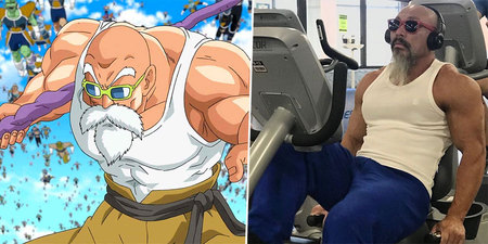 Dragon Ball : Tortue géniale existe dans la vraie vie et il est bodybuilder