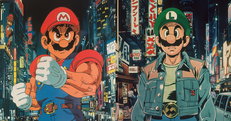 Super Mario Bros : 15 personnages dans un style anime 90