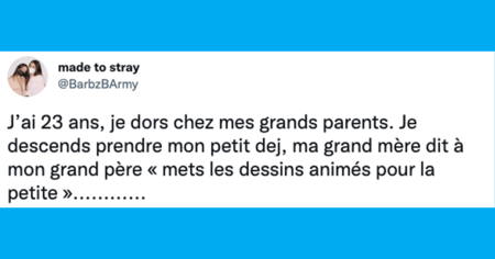 Top 20 des tweets les plus drôles sur les dessins animés, c'était mieux avant