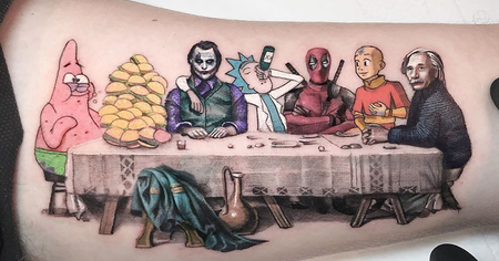 42 petits tatouages qui s'inspirent de la Pop Culture