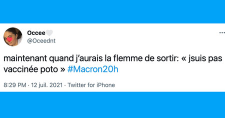 Vaccination obligatoire, Pass Sanitaire, Doctolib : les internautes réagissent à l'allocution de Macron (25 tweets)