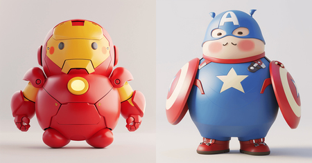 Iron Man, Hulk, Thor : 9 personnages de la Pop Culture en version Chibi