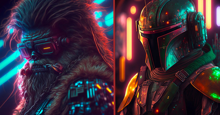 Star Wars : cette IA imagine à quoi ressembleraient les personnages en version Cyberpunk