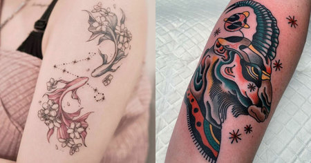 71 sublimes tatouages sur les signes du zodiaque