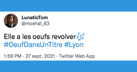 #OeufDansUnTitre : quand les internautes se moquent du jet d'oeuf sur Macron (24 Tweets)