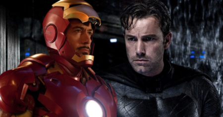 Marvel/DC : Ben Affleck et Robert Downey Jr échangent leurs costumes de Batman et Iron Man dans ce fan-art réussi