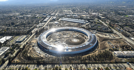 Découvrez le gigantesque Apple Campus 2, les nouveaux bureaux de la pomme vus d'un drone