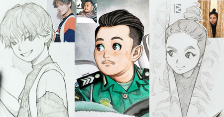 30 photographies de personnes réelles transformées en personnages de manga