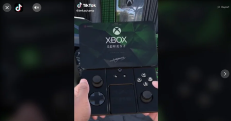 Xbox Series Z : ce prototype cartonne sur TikTok et donne très envie