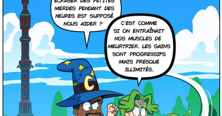 Le problème avec le farming dans les RPG (BD)