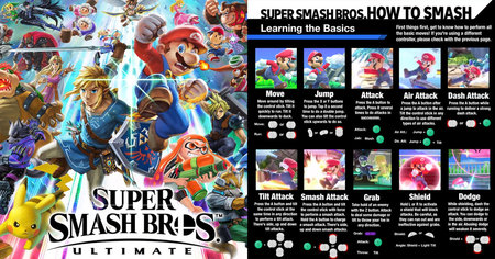 Super Smash Bros. Ultimate : un fan a créé le manuel que Nintendo ne va pas fournir avec le jeu