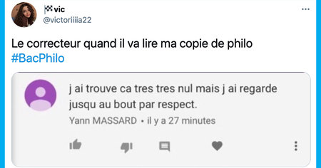 #BAC2021 : les meilleurs tweets du bac de philo, la seule épreuve écrite de cette édition