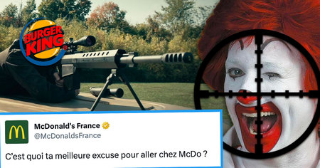 Burger King atomise complètement McDonald's avec cette pique assassine sortie de nulle part