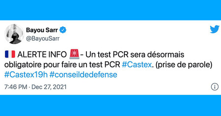 Covid-19, passe vaccinal, bars : les internautes se moquent des annonces de Jean Castex (20 tweets)