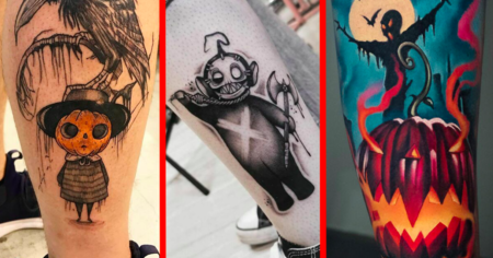 50 tatouages terrifiants pour fêter Halloween