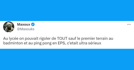 Top 20 des tweets les plus drôles sur l'EPS, la pire matière