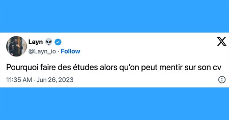 Top 20 des tweets les plus drôles sur les CV, on veut bosser