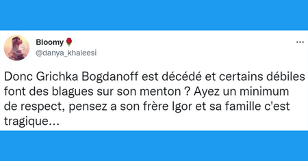 Mort de Grichka Bogdanoff : les internautes lui rendent hommage (22 tweets)