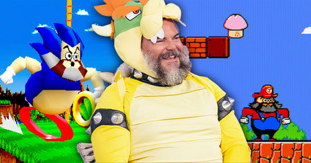 Sonic, Mario, Link... Jack Black se transforme en personnages de jeux vidéo pour un clip immanquable