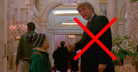 Maman, j'ai encore raté l'avion : Donald Trump supprimé du film (vidéo)