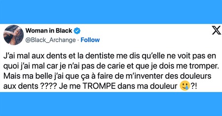 Top 20 des tweets les plus drôles sur les caries, ça fait mal aux dents