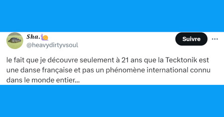 Top 20 des tweets les plus drôles sur la Tecktonik, tu nous manques