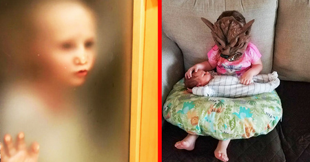 33 photos qui prouvent que les enfants peuvent être terrifiants