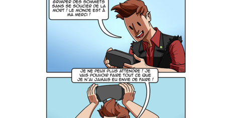 La triste existence des jeux en réalité virtuelle (BD)