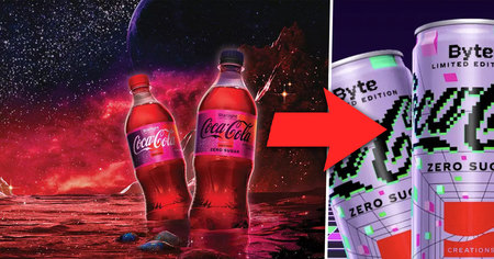 Coca-Cola : après sa saveur inspirée de l'espace, la marque lance une boisson au goût de pixels