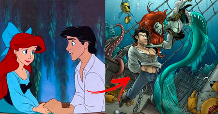 Quand les personnages Disney deviennent des guerriers totalement badass