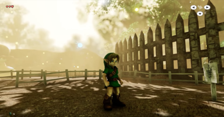 The Legend of Zelda : Ocarina of Time sous Unreal Engine 4, la sublime vidéo nostalgique