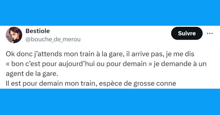 Top 20 des tweets les plus drôles sur les trains, les transports toujours en retard