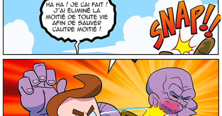 Le véritable problème du plan de Thanos (BD)