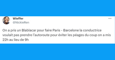 Top 20 des tweets les plus drôles sur les péages, c'est trop cher