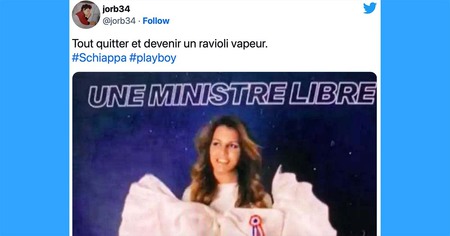 Playboy : les photos polémiques de Marlène Schiappa sont sorties, les internautes se moquent d'elle (20 tweets)