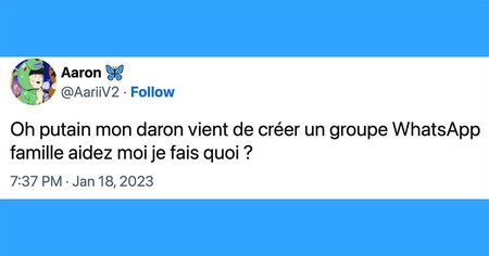 WhatsApp : ce coup de gueule contre les groupes de famille buzz sur Twitter, les internautes s’en mêlent