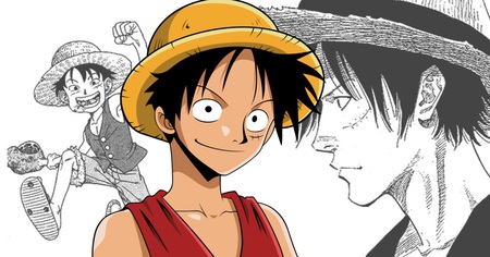 One Piece : Luffy dessiné par 10 mangakas célèbres