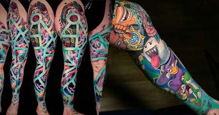 50 tatouages incroyables sur les jambes