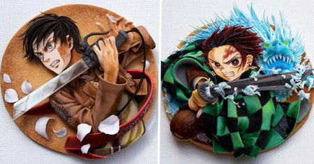 L'Attaque des Titans, Demon Slayer, Hunter X Hunter, 50 cookies spécial animes trop beaux pour être mangés